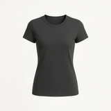 Grey Suvin Gold Cotton t-shirt for women