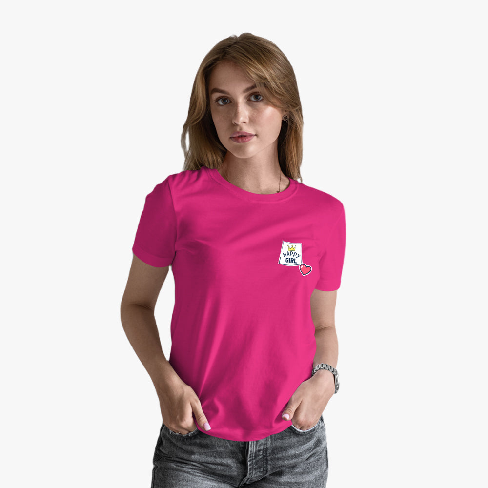 PINK womens cotton crew neck t shirts