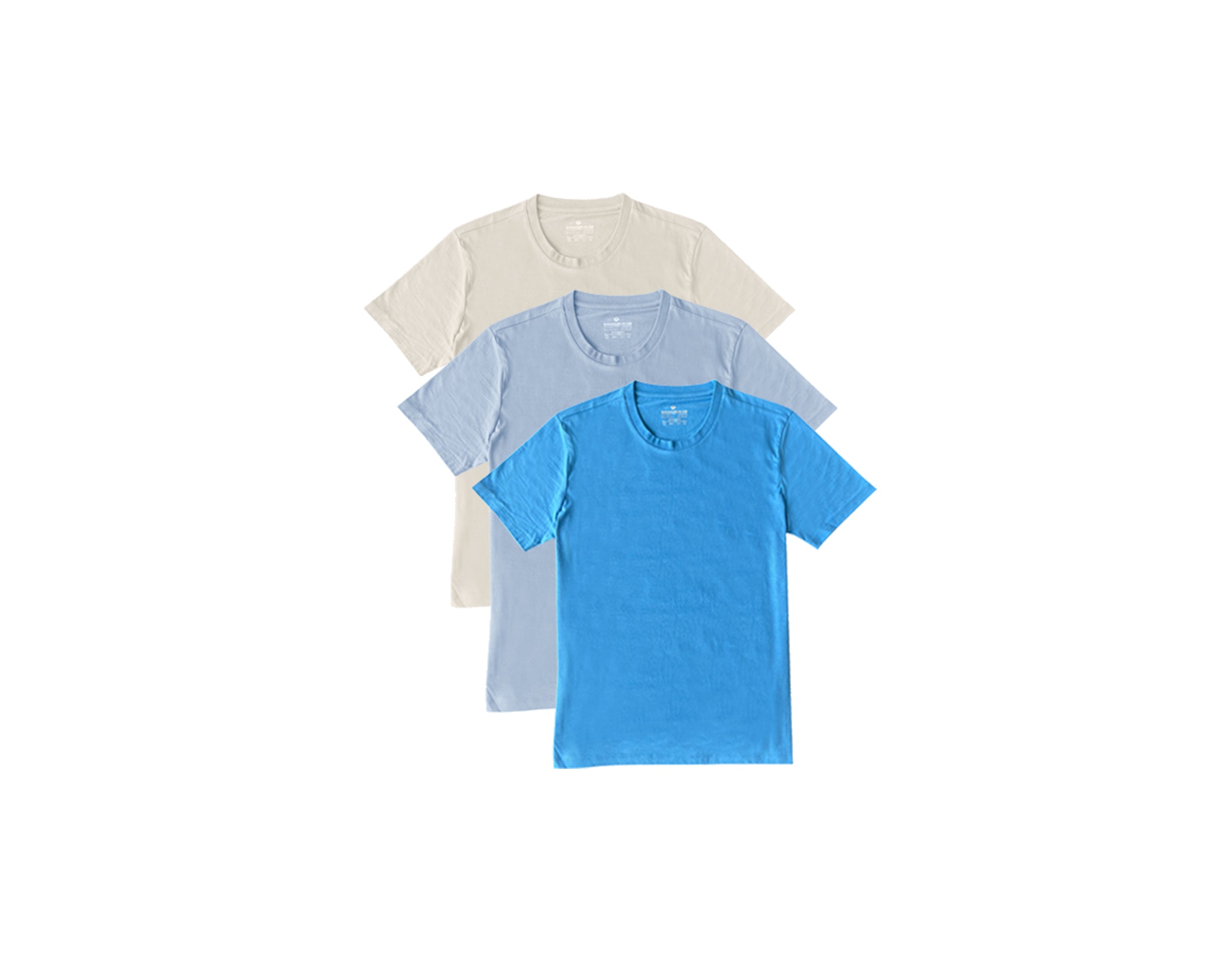 Premium Crew Neck Plain Tees 3 Piece Combo