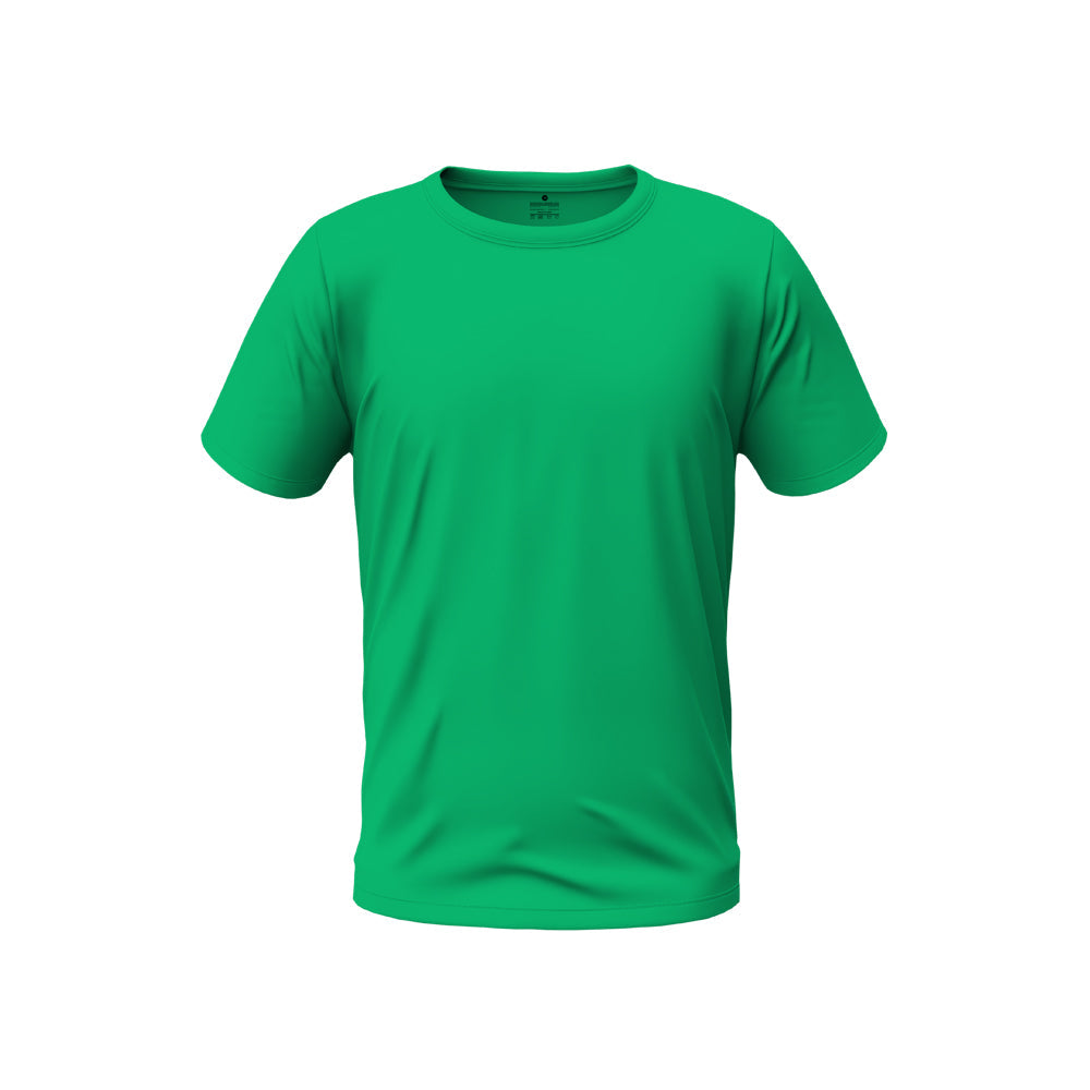 Supersoft Cotton Crew neck green T-shirt