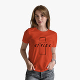 style graphic printed t-shirt for women