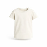 off White suvin gold cotton plain  t-shirt on a white background